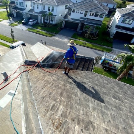 Roof Cleaning in St. Cloud FL