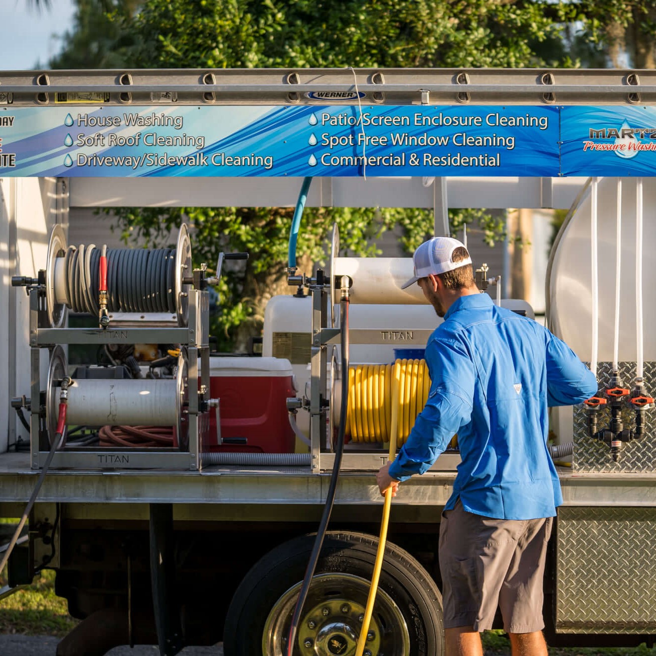 martz pressure washing equipment